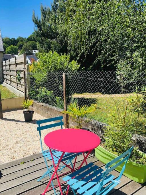 Logement Independant,Calme A 2 Pas Du Centre Ville Lannion Eksteriør billede